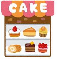 ケーキ屋の写真